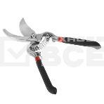 Секатор садовый КУРС 76266, режущие кромки внахлест цельнометаллический пвх покрытие ручек 200мм, фото3