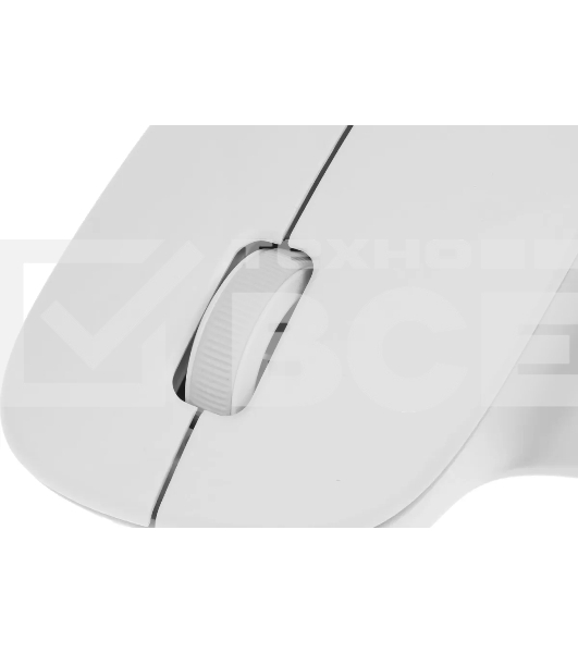 Мышь беспроводная Xiaomi Wireless Mouse Comfort Edition белый, 1200 dpi, радиоканал, USB, кнопки - 3