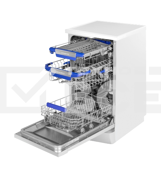 Посудомоечная машина MAUNFELD MWF45331W Inverter, белый, 45 см, 10 компл., 44 дБ, класс A+++