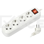 Удлинитель Smartbuy (SBE-16-4-02-ZS) 4 гнз х 2,0 м (16А/3.5 кВт, ПВС 3х1.0), фото 1