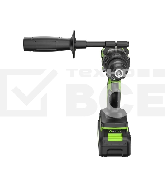 Дрель-шуруповерт аккумуляторная Greenworks GD24DD140 24V, 70/140Нм,Anti-kickback,2х4Ач,ЗУ,кор 3707607CUD