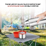 Термос Starwind 20-1000 1 л, серебристый/красный, картонная коробка, фото4