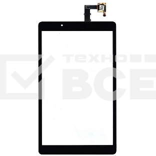 Сенсорное стекло (тачскрин) для Lenovo Tab 8 TB-8304, черное