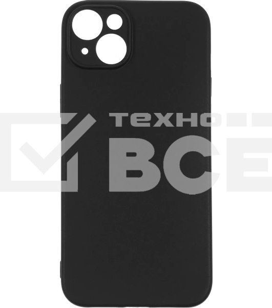 Чехол (клип-кейс) BoraSCO для Apple iPhone 15 Plus черный