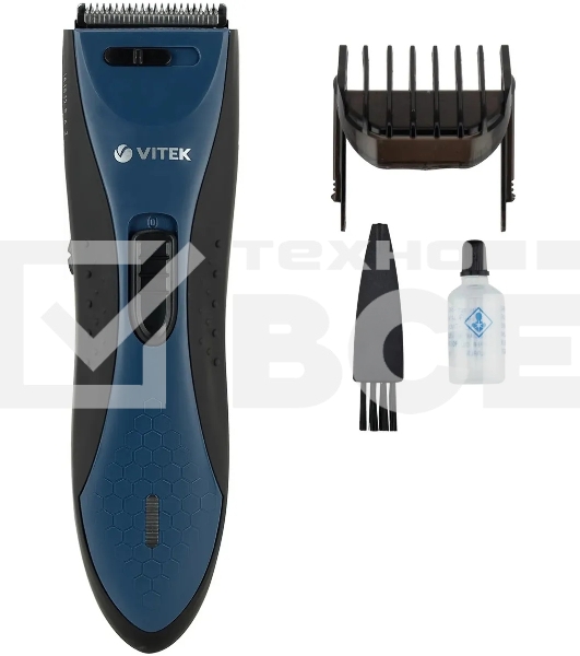 Машинка для стрижки Vitek VT-2578 черный/синий