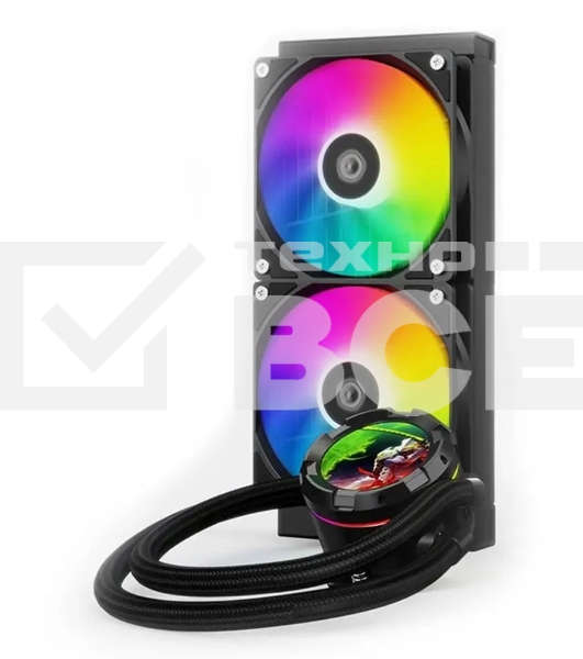Кулер ID-Cooling SL240 XE черный 120мм алюминий+медь 1800rpm 30db 4-pin 300W