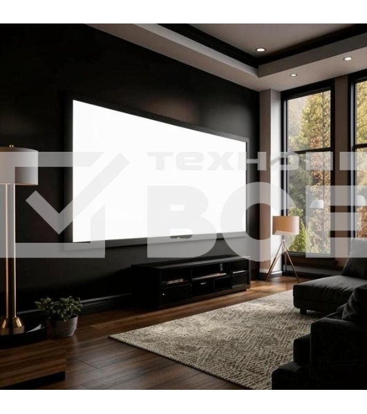 Экран для проектора S'OK SCFRV-221x125 100