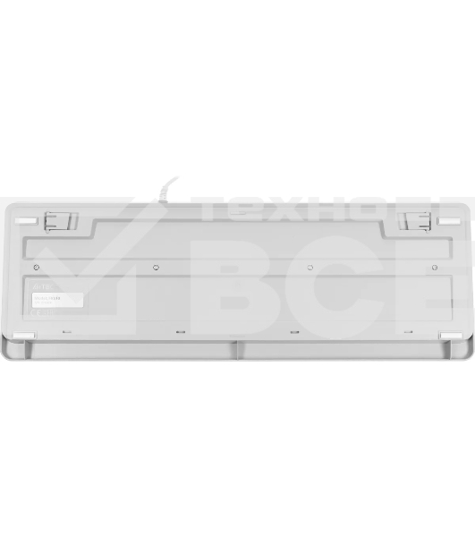 Клавиатура A4Tech Fstyler FKS10 проводная, USB, белый/серый