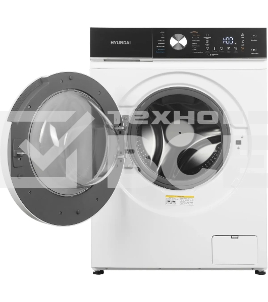 Стиральная машина Hyundai WFD8216 белый, загрузка фронтальная 8/5 кг (с сушкой), 1200 об/мин, класс: A+++