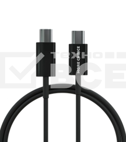 Сетевое зарядное устройство MORE CHOICE (4610196409912) NC60a черный - СЗУ 1USB-C 3.0A PD 20W быстрая зарядка для Type-C