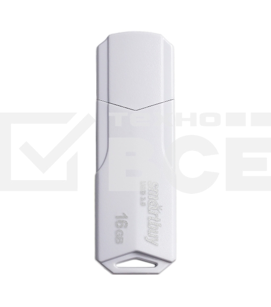 Флешка USB Smartbuy R/W (SB16GbCLU-W3) UFD 3.0/3.1 016Gb CLUE белый