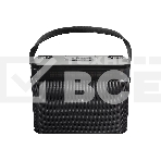 Переносная караоке система TRS2402 iconBIT K902B Колонка 10Вт, 2 микрофона Bluetooth, световые эффекты, аккумулятор в колонке 3000mAh и микрофонах, 22.3*9.6*15.7CM, черный, фото4