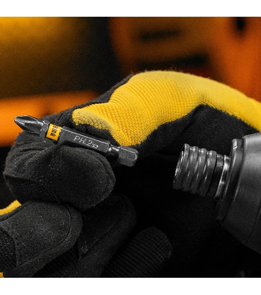 Набор бит Denzel PH2х50, сталь S2, 10 шт., шестигранный профиль, отрывная упаковка