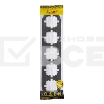 Рамка 5-м OSEN горизонт. круглая черный бархат LEZARD 744-4200-150, фото2