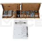 Кронштейн для телевизора Hama 00220844 черный, 37'-120' макс. 100 кг, настенный, наклон, фото6