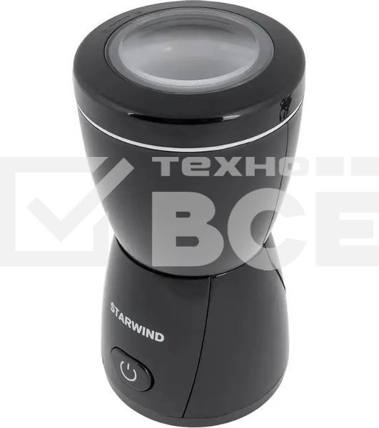 Кофемолка Starwind SGP8426 200Вт сист.помол.:ротац.нож вместим.:80гр черный