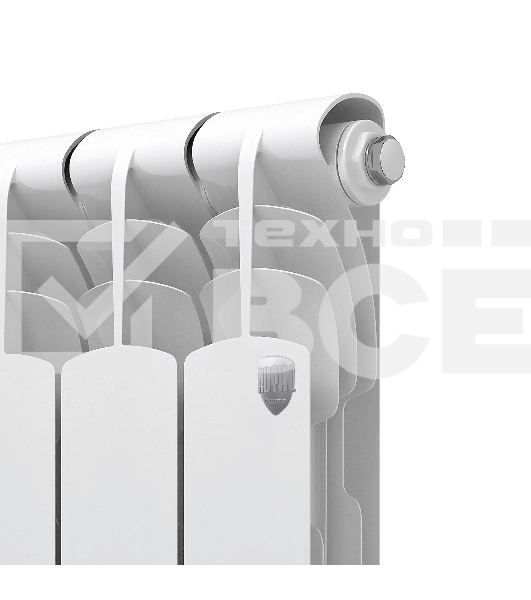 Радиатор биметаллический секционный 500/80/4 боковое подключение