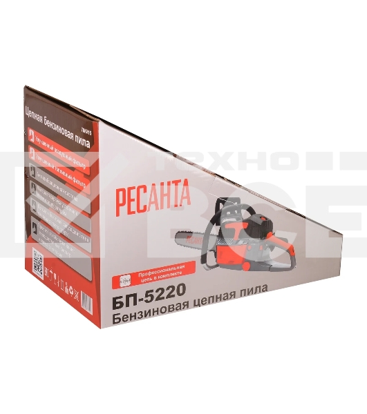 Бензопила Ресанта БП-5220 2800Вт дл.шины:20' (50cm)