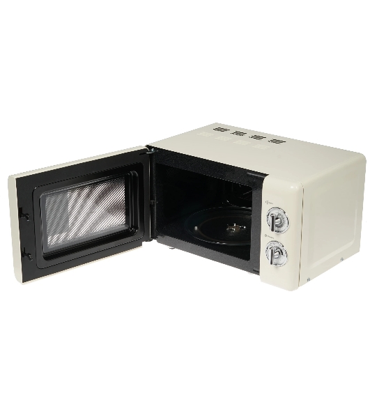 Микроволновая печь Tesler MM-2045 бежевый, 20 л, 700 Вт, переключатели - поворотный механизм