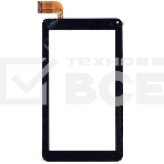 Сенсорное стекло (тачскрин) DEXP Ursus S270i Kid's, черное, фото 1