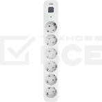 Сетевой фильтр Powercom SP-06W 1,8 м 1.8м (6 розеток) белый/серый (коробка), фото12