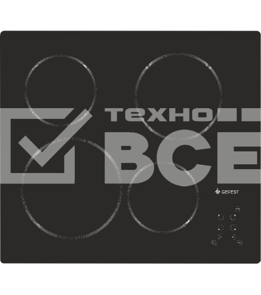 Электрическая варочная поверхность Gefest SN 4231 K11 15730000