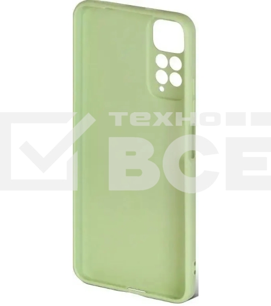 Чехол (клип-кейс) DF xiCase-61 для Xiaomi Redmi Note 11/11s зеленый