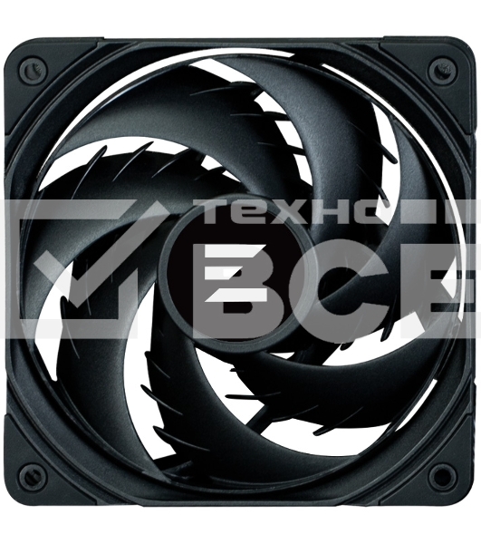 Вентилятор для корпуса Zalman ZM-AF120 черный, 120 мм, 2000 об/мин, 29.7 дБ, 4 pin