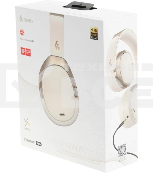 Гарнитура беспроводная Edifier WH950NB слоновая кость/золотистый беспроводные bluetooth оголовье
