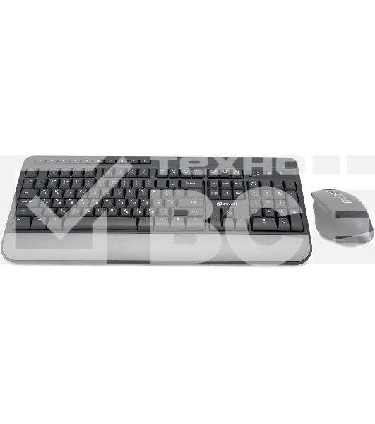 Клавиатура + мышь Оклик S290W клав:черный мышь:черный USB беспроводная Multimedia (351701)