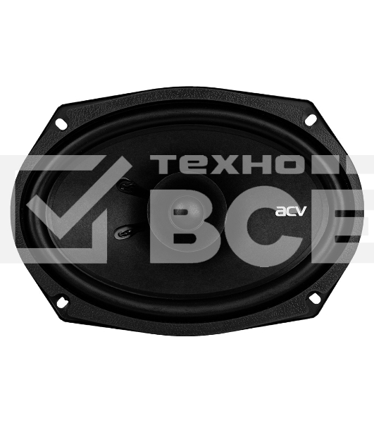 Колонки автомобильные ACV PD-691 BEATS (без решетки) 240Вт 91дБ 4Ом 16x23см (6x9дюйм) (ком.:2кол.) коаксиальные однополосные