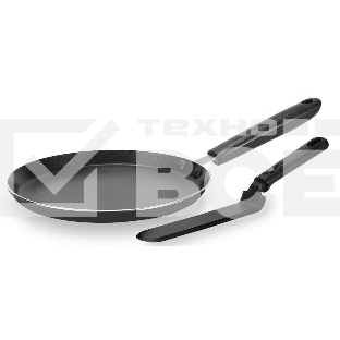 Сковорода блинная Rondell RDA-1407, 26 см, без крышки, черный