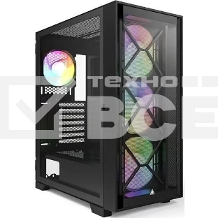 Компьютерный корпус Montech AIR 1000 PREMIUM черный без БП ATX 1x120мм 3x140мм 2xUSB3.0 audio bott PSU