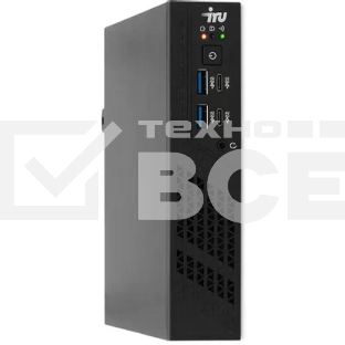 Неттоп IRU 310H6ITF i3 12100 (3.3) 8Gb SSD256Gb UHDG 730 Windows 11 Professional GbitEth BT черный (2031363)