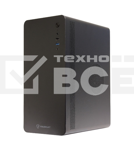 Компьютер Raskat STANDART 500 (Intel Core i5-12400, RAM 16GB, SSD 256GB, noOS, Black)