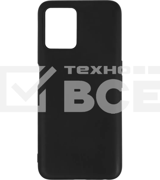 Чехол (клип-кейс) LuxCase, для Realme 8i, черный [62348]