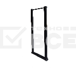 Мобильная стойка Wize Pro M90RU для широкоформатных и интерактивных панелей 60'-90'+, Max VESA 800x700 см, высота 181 см, вертикальная регулировка, кабельный канал, до 270 кг, черный, фото2