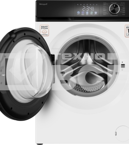 Стиральная машина Weissgauff WM 45128 Inverter Steam класс: A+++ загр.фронтальная макс.:9кг белый