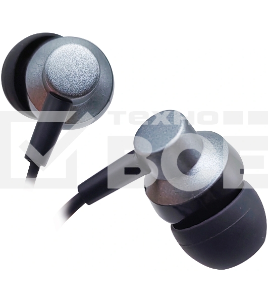 Гарнитура внутриканальные Oklick HS-S-230 1.2м черный проводные в ушной раковине (SS-E188B)