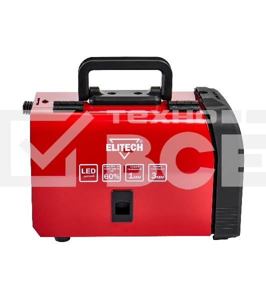 Сварочный полуавтомат Elitech ИС 120 СИН ЖК инвертор MMA/TIG/MIG 3кВт