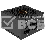 Блок питания 650W ExeGate 80 PLUS® GOLD 650VSP FС (ATX3.0, APFC, КПД 90% (80 PLUS Gold), 120мм fan, 24pin, 2x(4+4)pin, PCIE5.0/12VHPWR, 2xPCI-E, 6xSATA, 3xIDE, 1xFDD, Full Cable Management, black, Color box), фото 1