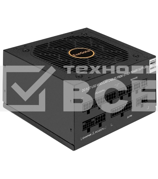 Блок питания 650W ExeGate 80 PLUS® GOLD 650VSP FС (ATX3.0, APFC, КПД 90% (80 PLUS Gold), 120мм fan, 24pin, 2x(4+4)pin, PCIE5.0/12VHPWR, 2xPCI-E, 6xSATA, 3xIDE, 1xFDD, Full Cable Management, black, Color box)