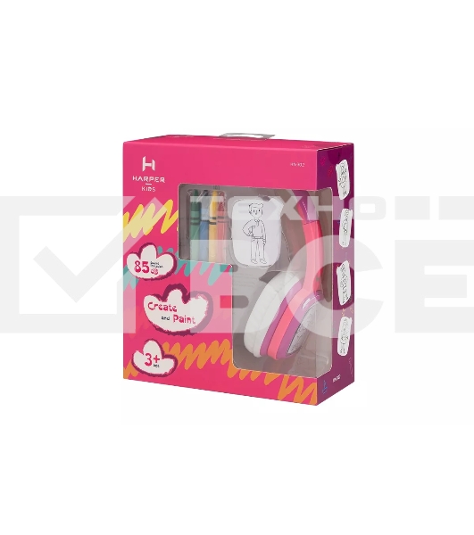 Наушники Harper KIDS HN-302 Pink