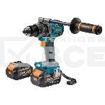 Дрель-шуруповерт Bort BAB-21Ix2Li-XDK, Аккумуляторная, 18В, 2 АКБ, Ударная, фото 1