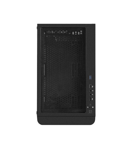 Компьютерный корпус Miditower ExeGate EVO-9202-EVO800 (ATX, БП EVO800RGb с вент. 12 см, с окном, 1*USB+1*USB 3.0, аудио, черный, 3 вент. 12см с RGb подсветкой)