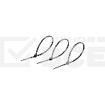 Хомут кабельный Rexant 2.5х150 нейл. черный (уп. 100 шт), фото 1