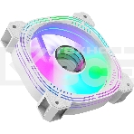 Вентилятор для корпуса Formula Nulight 12WH RGb 120х120x25 белый 3-pin 4-pin (Molex) 19.06дБ (NULIGHT 12WH FR) Ret, фото4
