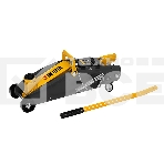 Домкрат гидравлический подкатной с фиксатором Denzel 2,8 т, 135-385 мм, в кейсе 51156, фото5