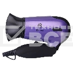 Фен Василиса ФН2-1400 фиолетовый/черный, 1400 Вт, компактный, фото3