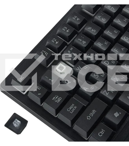 Клавиатура Sven KB-G8300 проводная, USB Type-A, чёрный